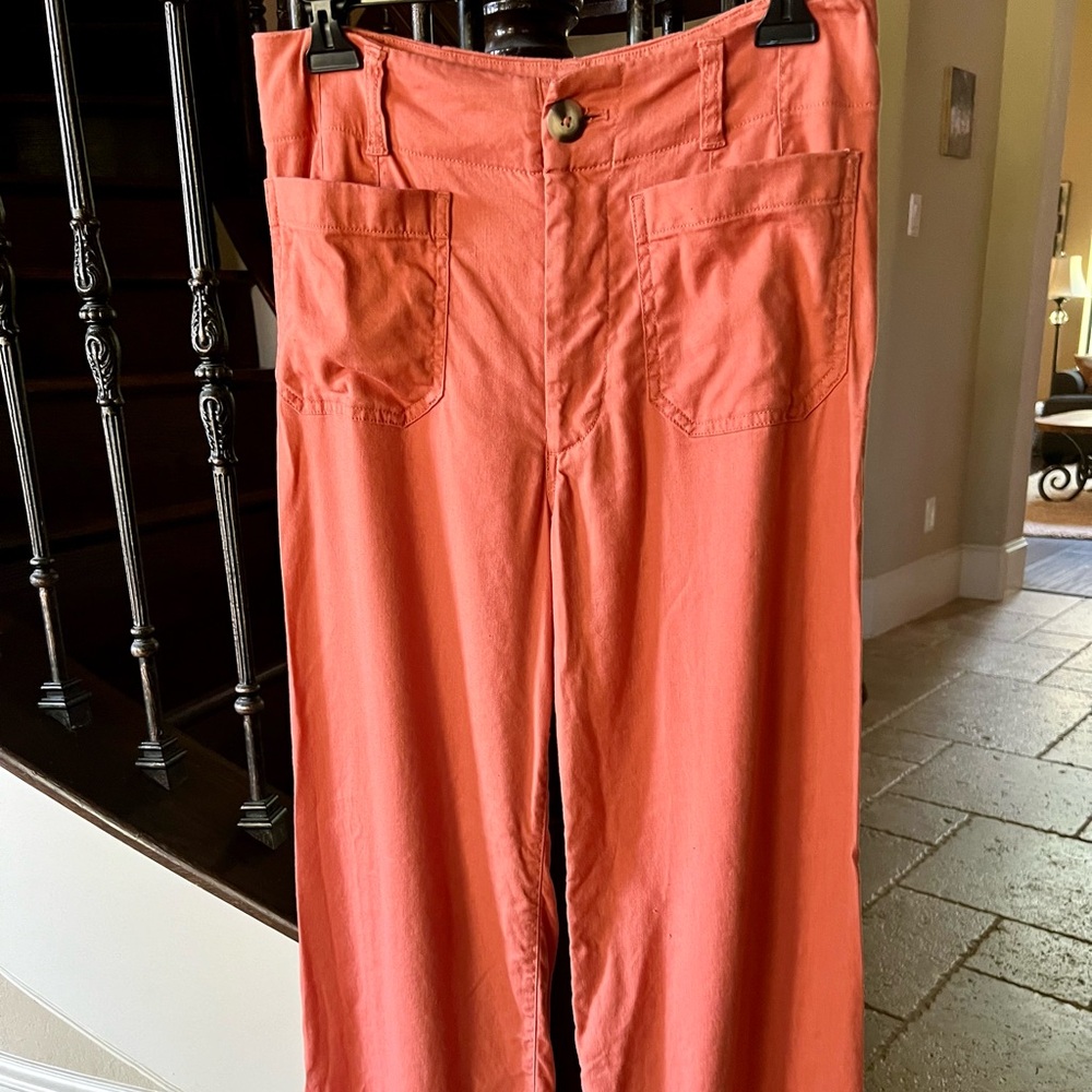 Anthropologie Colette Linen Pant 27